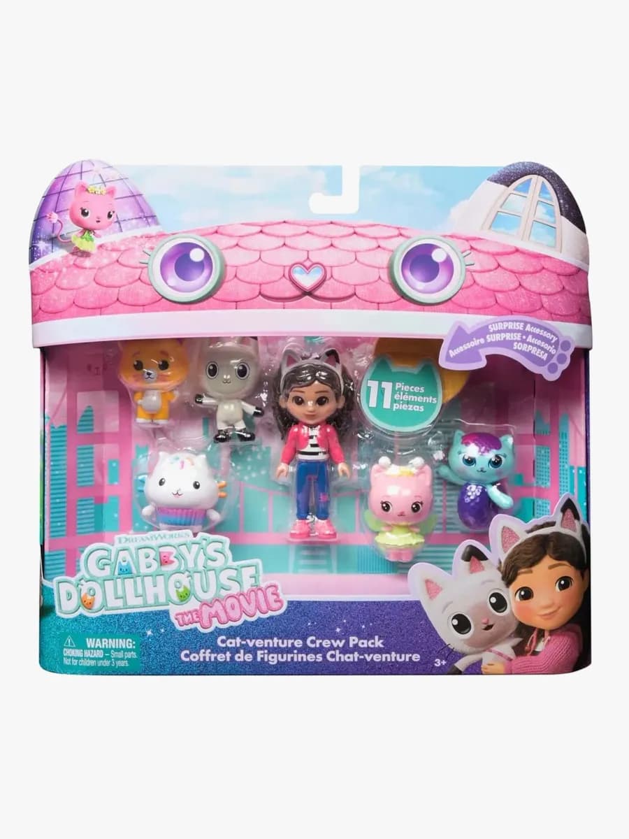 Gabby's Dollhouse Figurset Big Cat-Venture 6-Pack