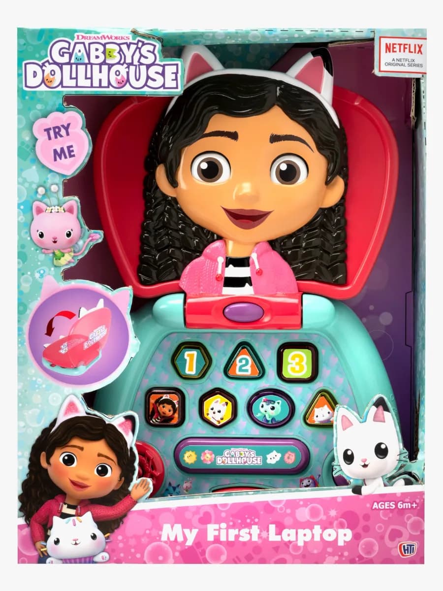 Gabby's Dollhouse My First Laptop
