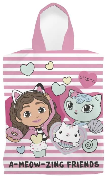 Gabby's Dollhouse Poncho (Rosa)
