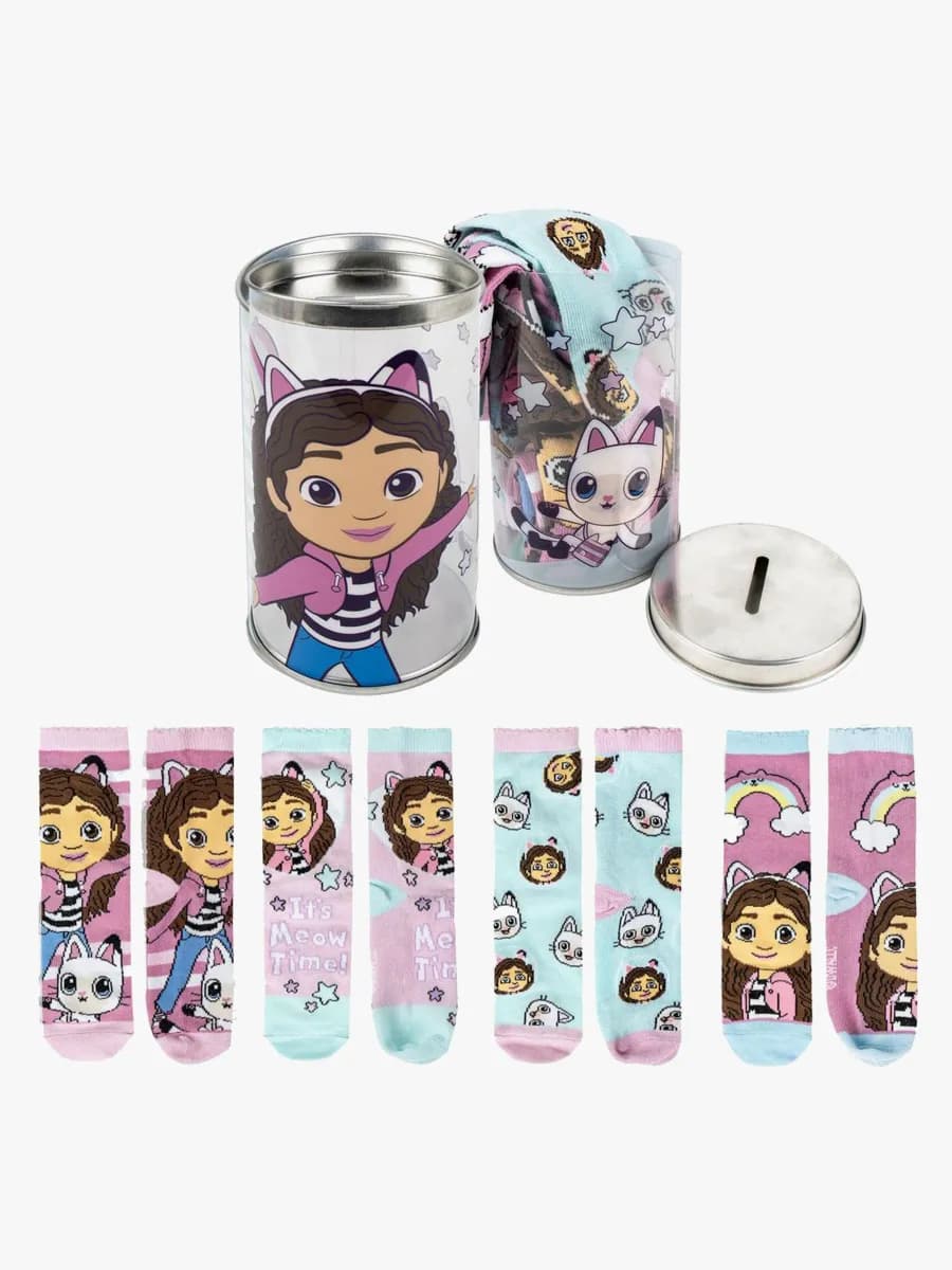 Gabby's Dollhouse Strumpor 4-Pack, 23-26