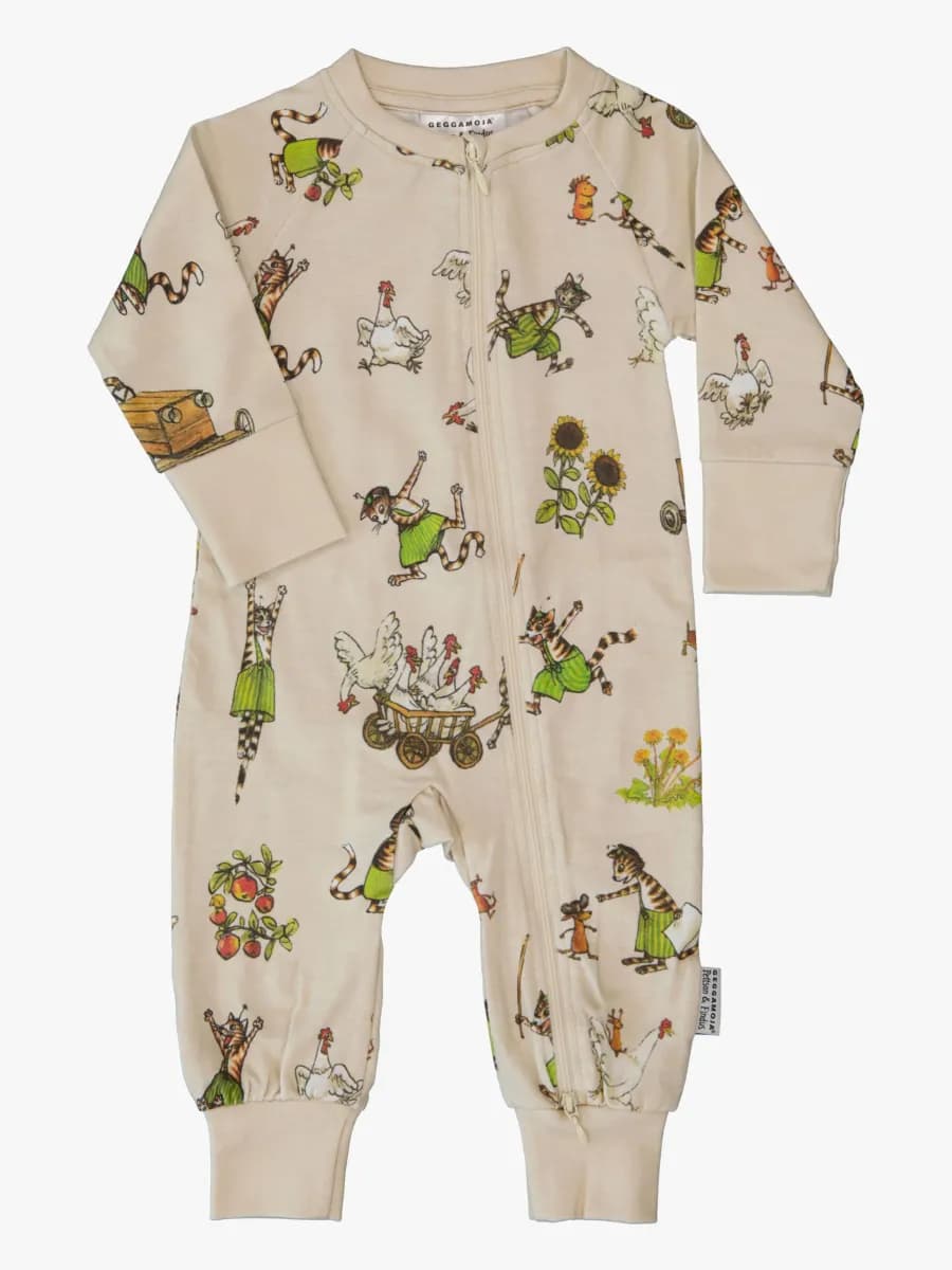Geggamoja Pyjamas Pettson &  Findus, Beige, 62-68