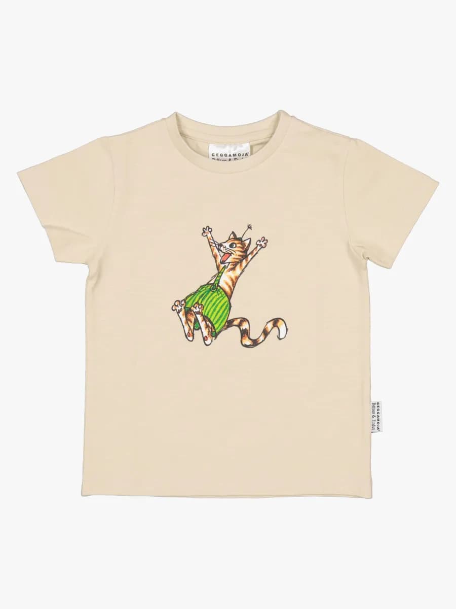 Geggamoja T-shirt Pettson &  Findus, Beige, 110-116