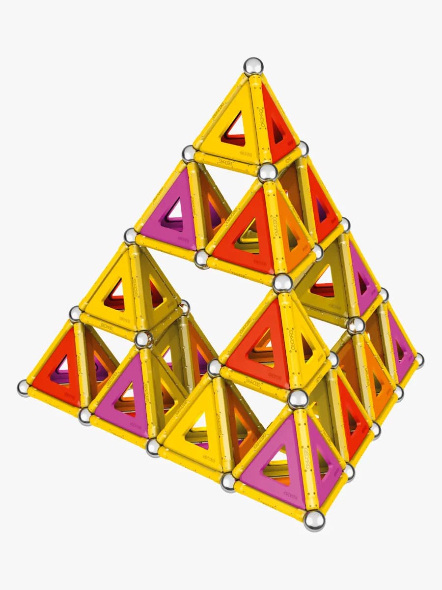Geomag Classic Panels Warm Masterbox Byggsats 388 Delar