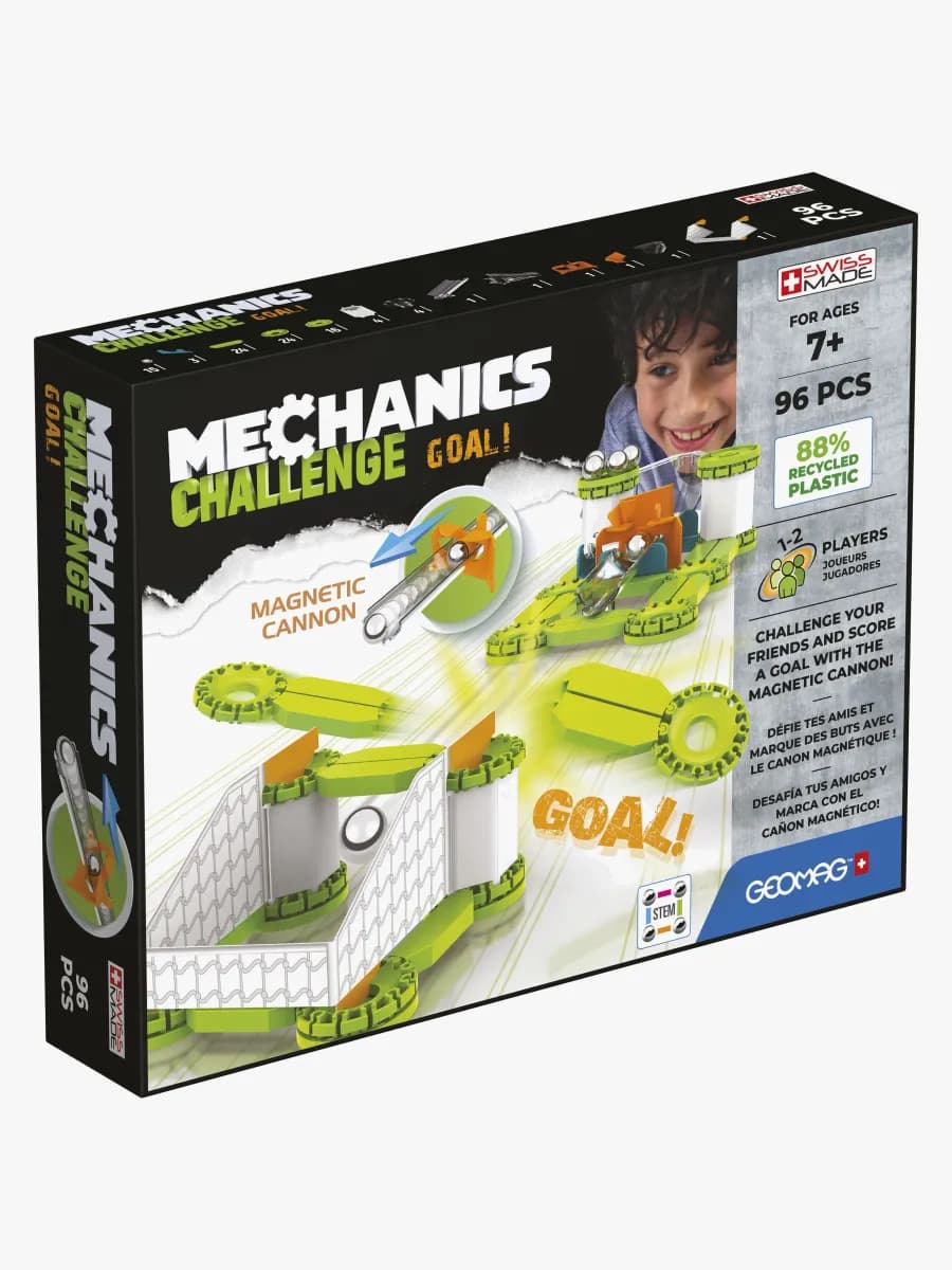 Geomag Mechanics Challenge Goal Byggsats 96 Delar