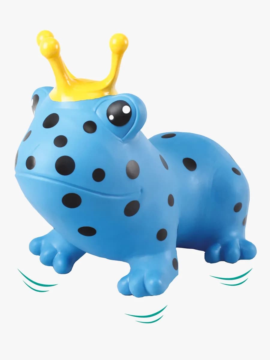 Gerardo Toys Hoppdjur Groda, Blå