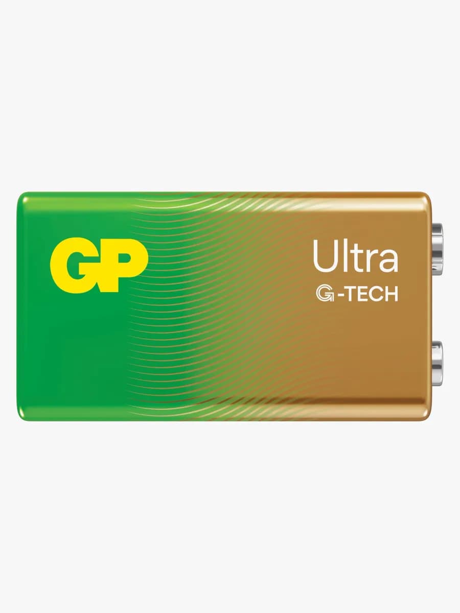 GP Ultra Alkaline G-TECH 9V Batteri Svanenmärkt 1-Pack