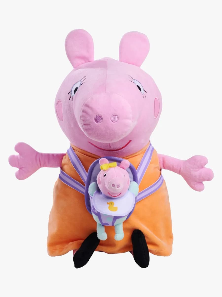 Greta Gris Gosedjur Mamma Gris med Evie 33 cm
