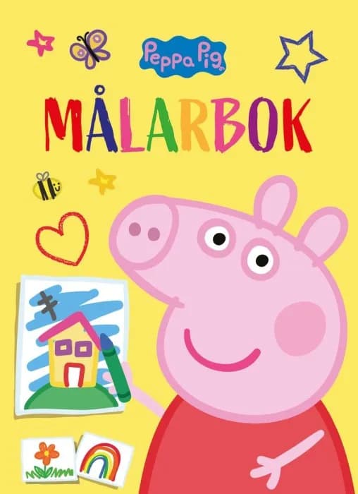 Greta Gris Målarbok
