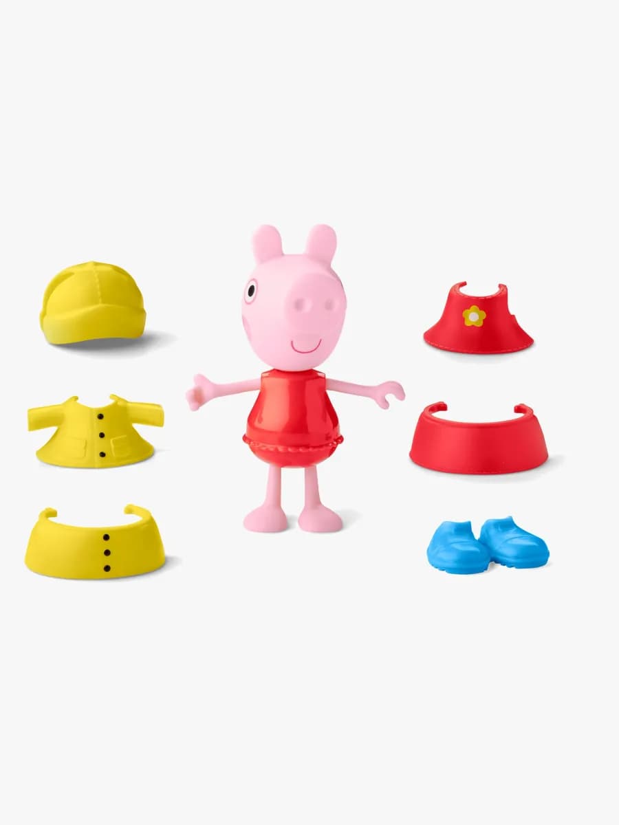 Greta Gris Rainy Day Dress Up Figur
