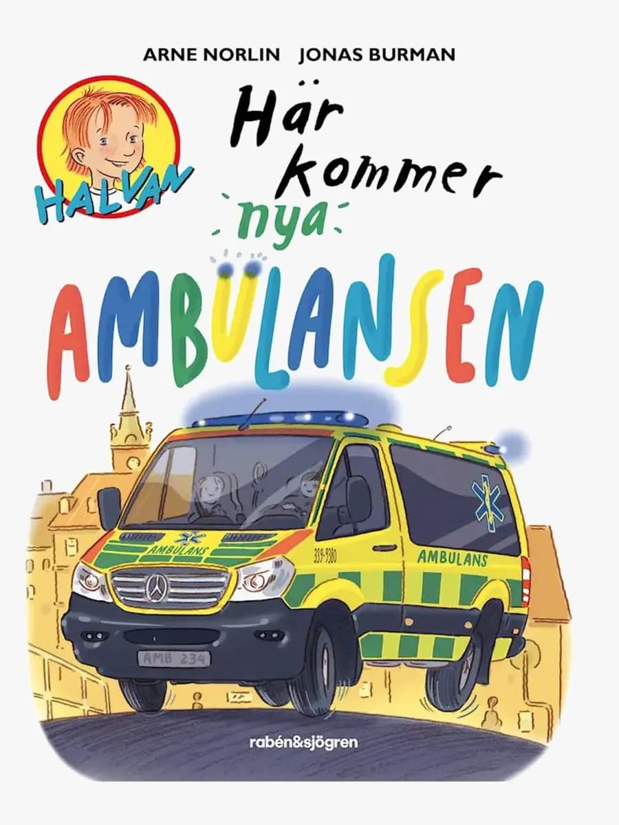 Halvan Här kommer nya ambulansen