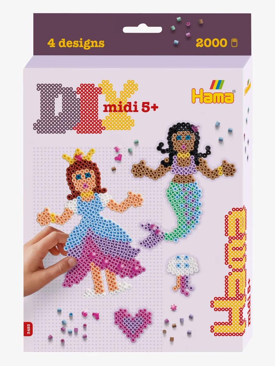 Hama Prinsessa &  Sjöjungfru Pärlset 2000 st