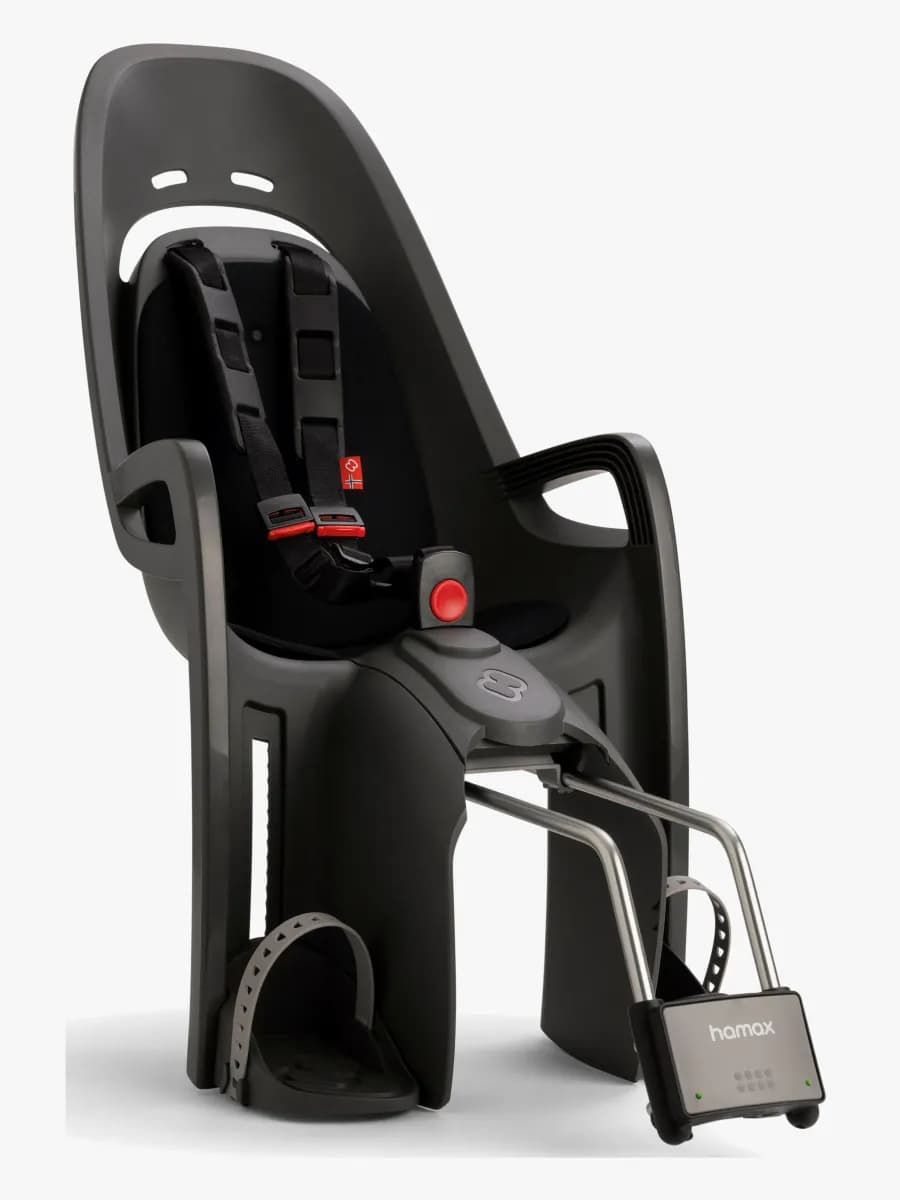 Hamax Zenith Cykelsits med ramfäste (Grey/black)