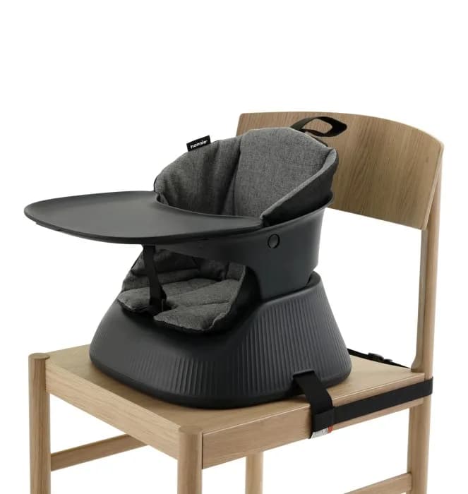 Hannie Bärbar Barnstol (Charcoal Black)