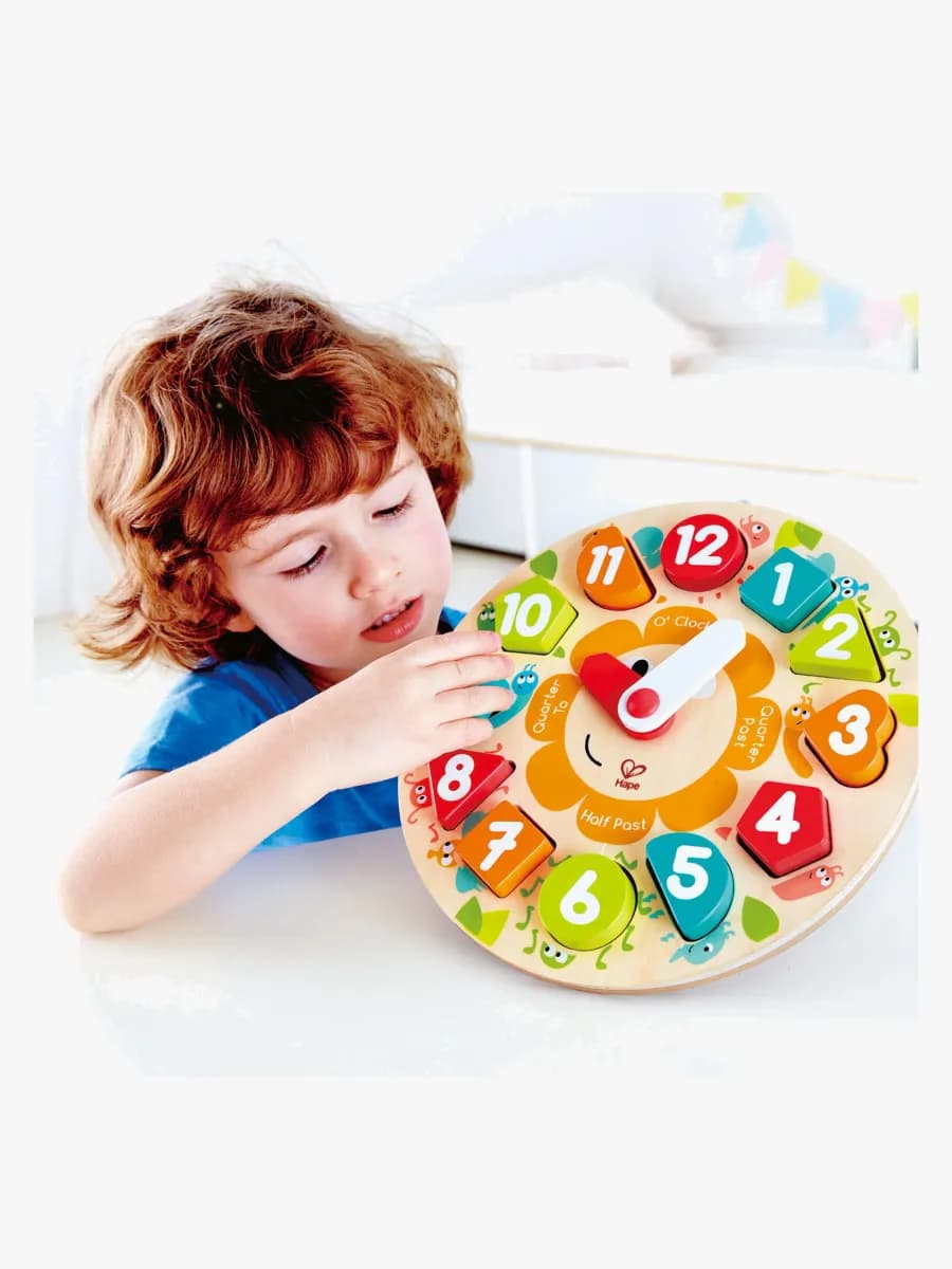 Hape Pusselklocka 12 Bitar