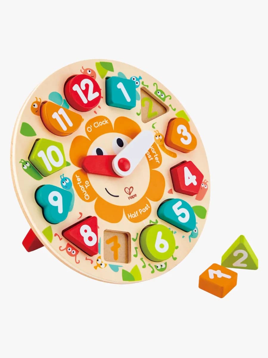 Hape Pusselklocka 12 Bitar