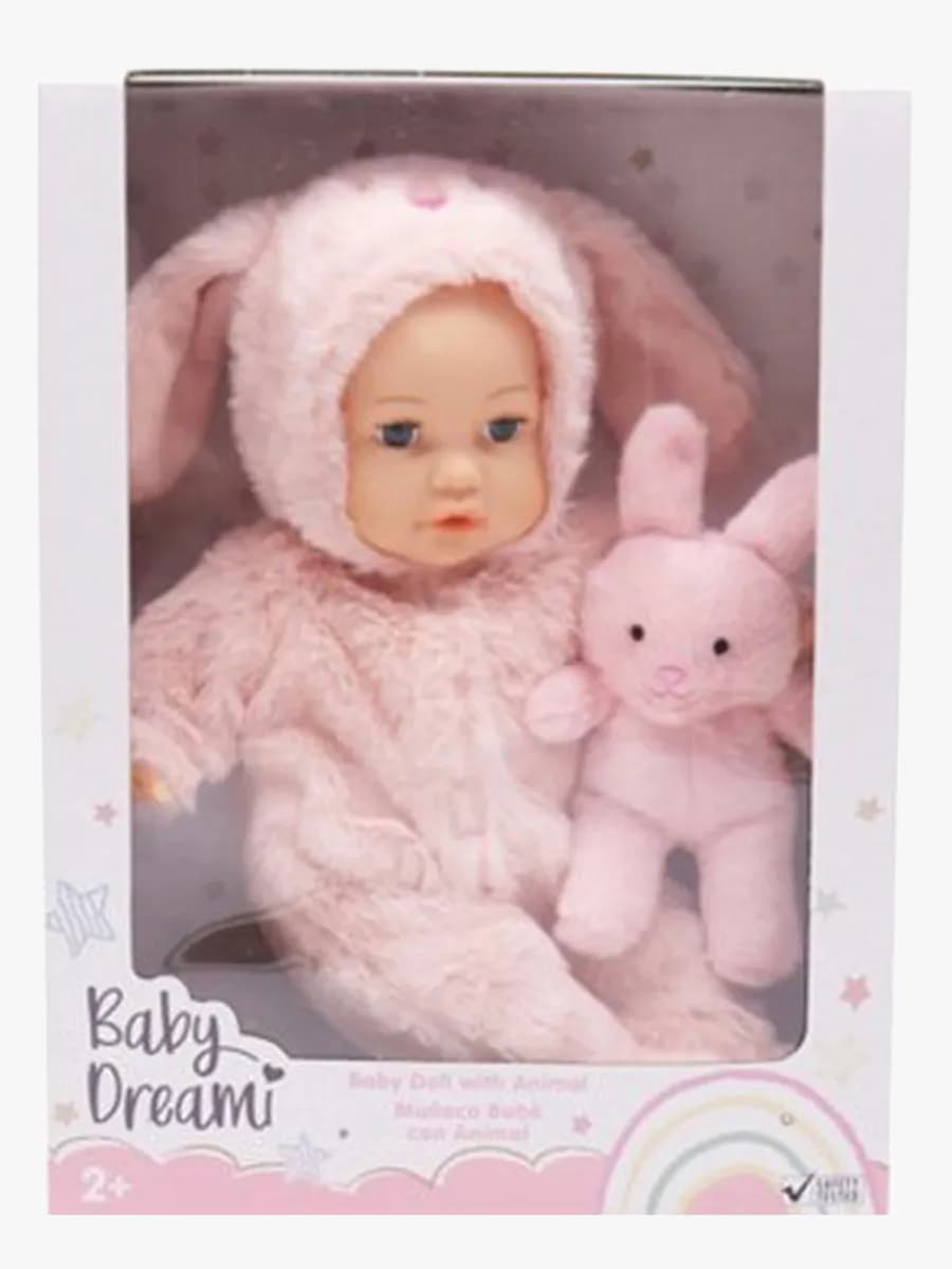 Happy Friend Luna Docka 35 cm med Kanindräkt