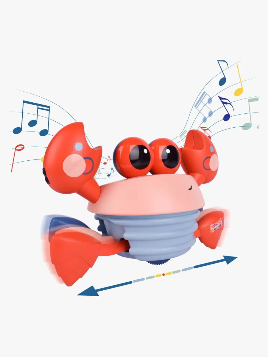 HappyBaby Musikalisk Krypande Krabba