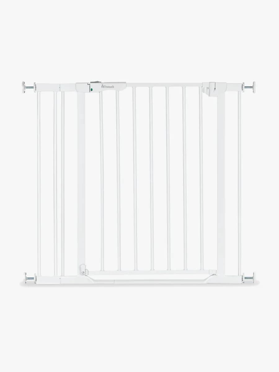 Hauck Clear Step 2 Spänngrind + 9 cm Förlängning, White