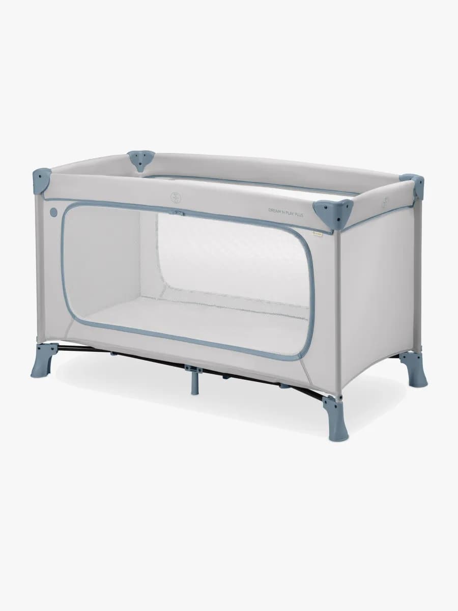 Hauck Dream N Play Plus Resesäng, Dusty Blue