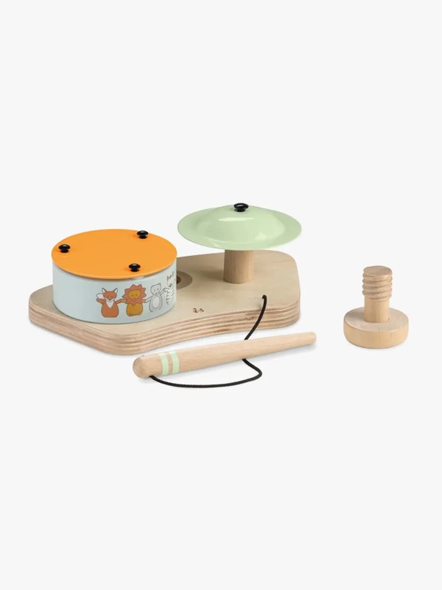 Hauck Play Drums S Aktivitetsleksak Till Lekbricka, Animals
