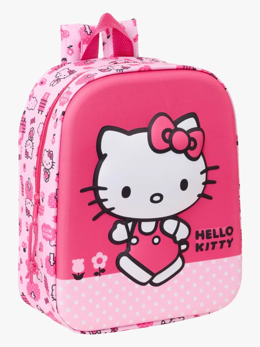 Hello Kitty 3D Mini Ryggsäck 6L, Rosa