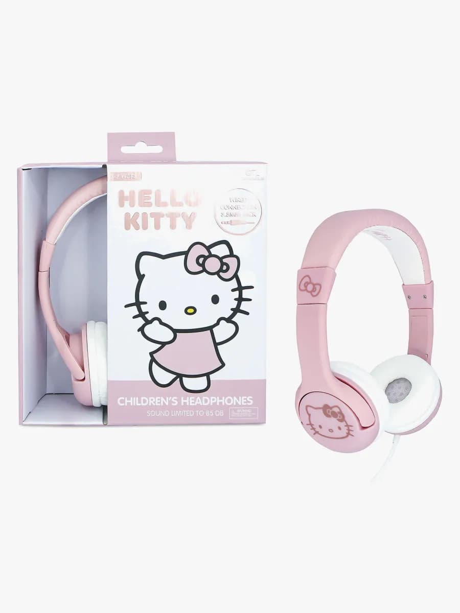 Hello Kitty Hörlurar med Öron 85dB, Rose