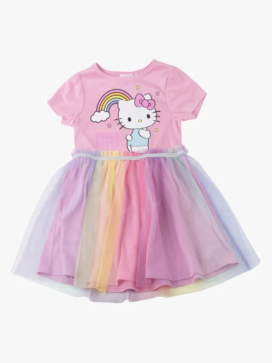 Hello Kitty Klänning, Rosa, 140-146