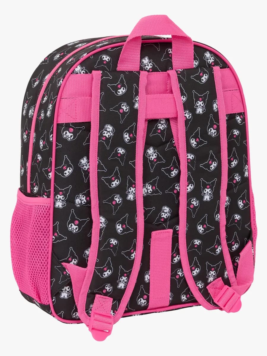 Hello Kitty Kuromi Small Ryggsäck 15L, Rosa/svart