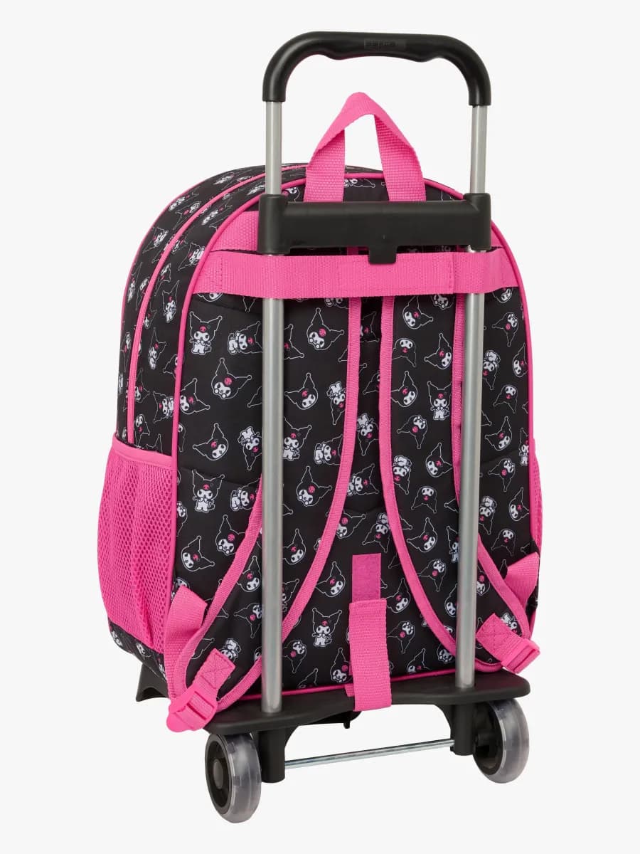 Hello Kitty Kuromi Trolley Resväska 21L, Rosa/svart