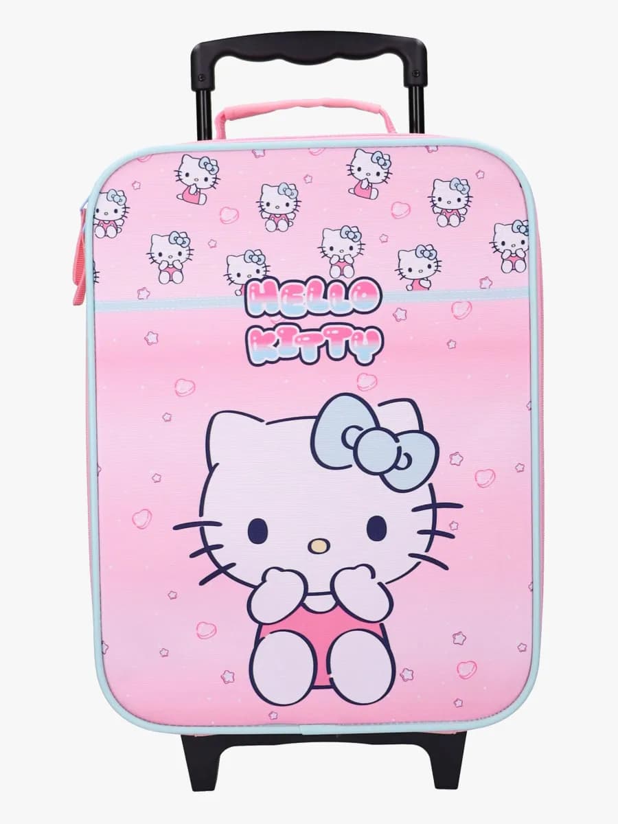 Hello Kitty Made To Roll Resväska, Rosa