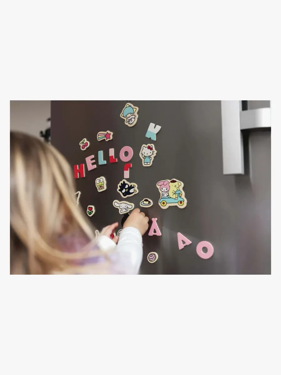 Hello Kitty Magnetbokstäver och Figurer