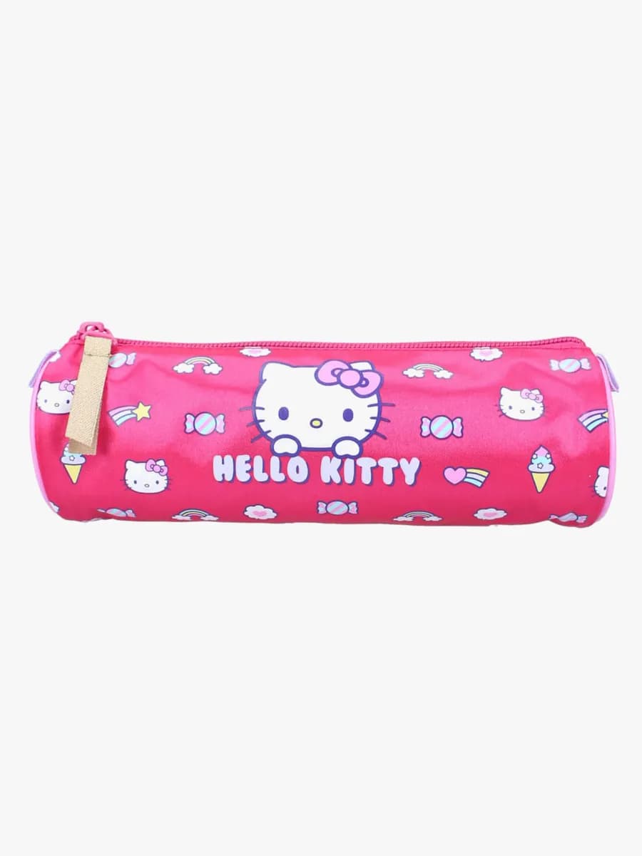 Hello Kitty Pennfodral Follow The Rainbow, Rosa