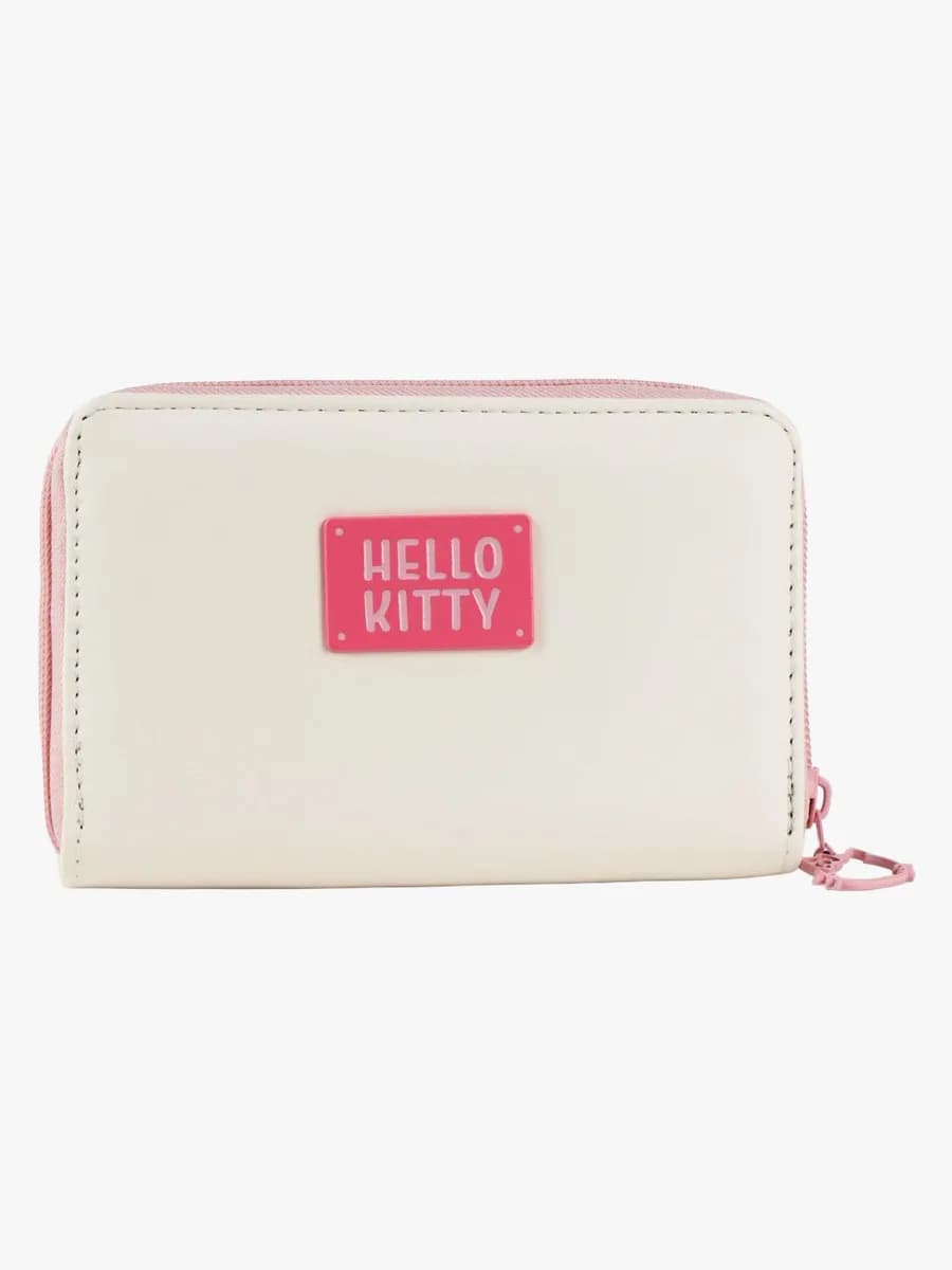 Hello Kitty Plånbok, Vit/rosa