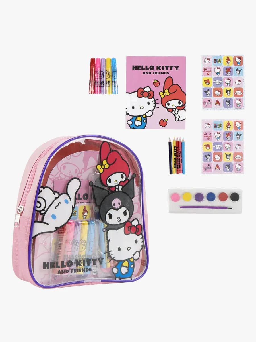 Hello Kitty Ryggsäck &  Målarset