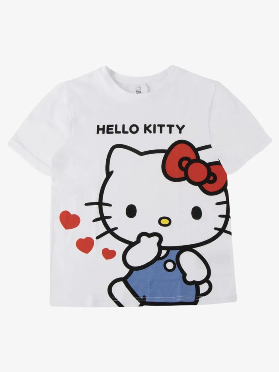 Hello Kitty T-shirt, Vit, 116-122