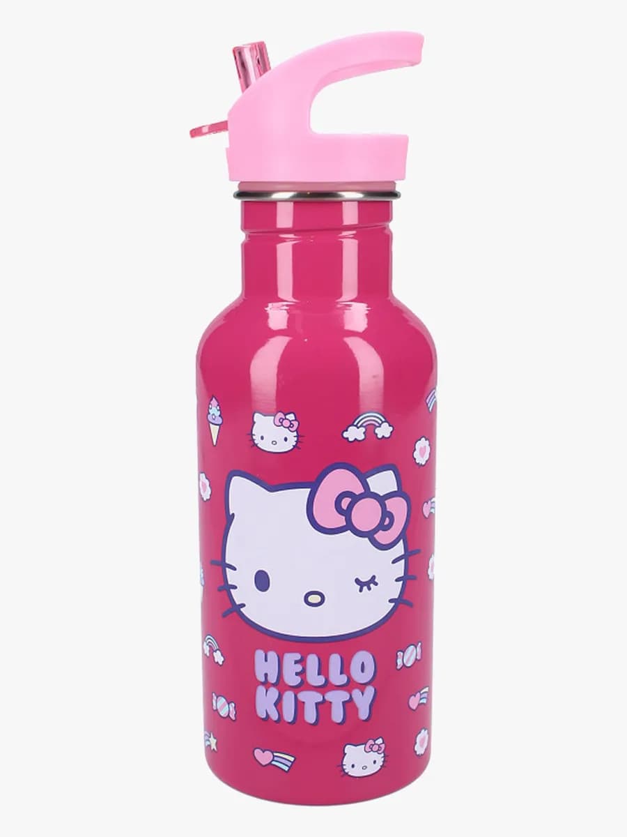 Hello Kitty Vattenflaska 500ml Take A Sip, Rosa