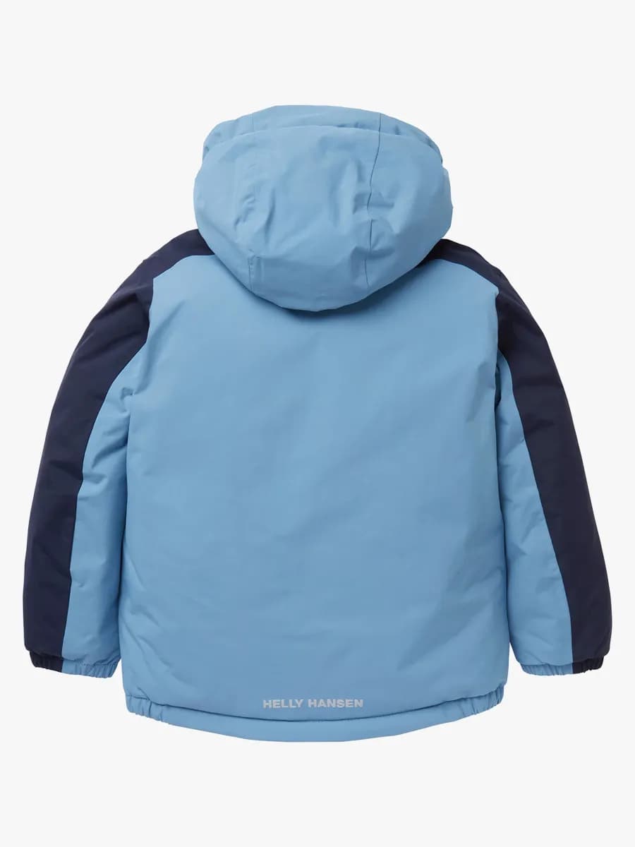 Helly Hansen Kids' Nordal Vinterjacka, Blue Fog, 92