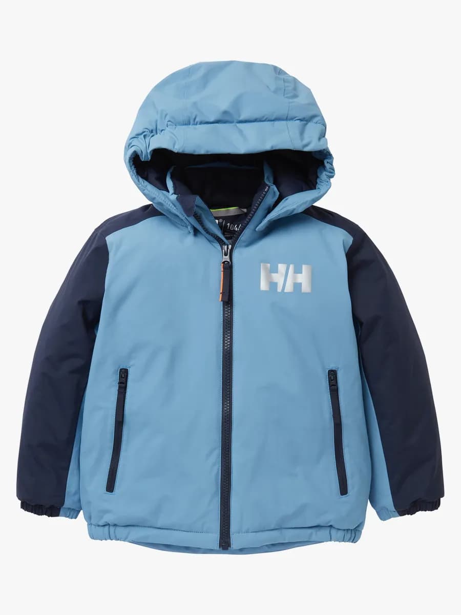 Helly Hansen Kids' Nordal Vinterjacka, Blue Fog, 92