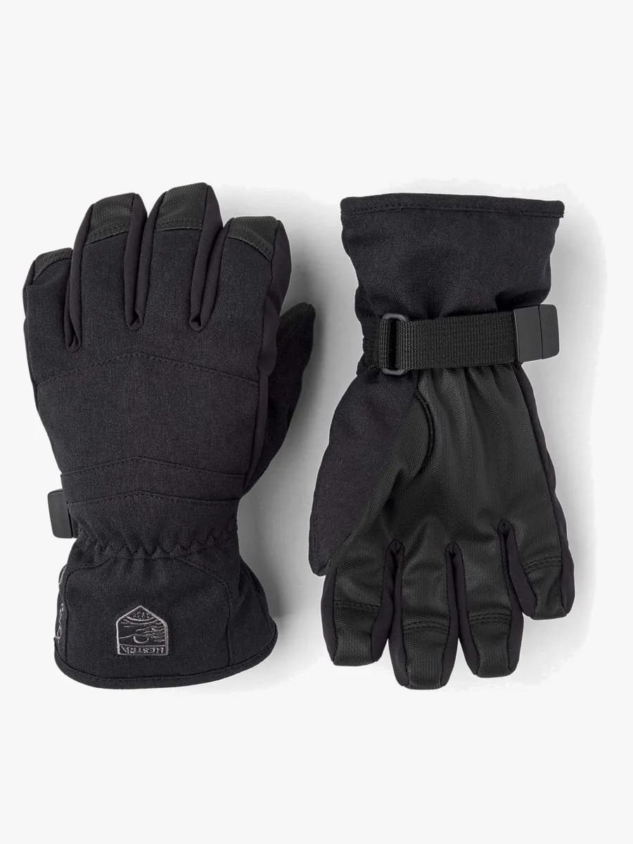 Hestra Atlas Gore-Tex JR Handskar, Svarta, 3