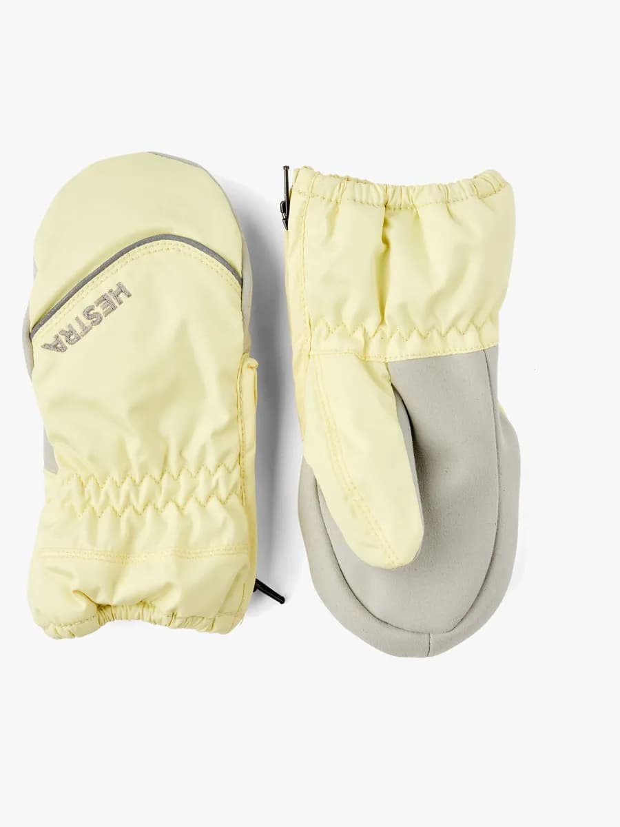 Hestra Baby Zip Light Vantar, Pale yellow, 2