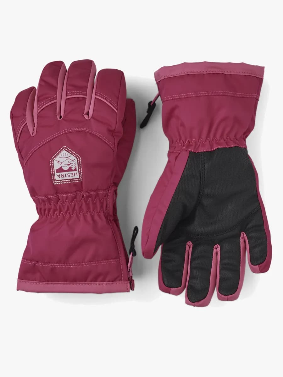 Hestra Sarri Zip JR Handskar, Orkidee/Fuchsia, 6