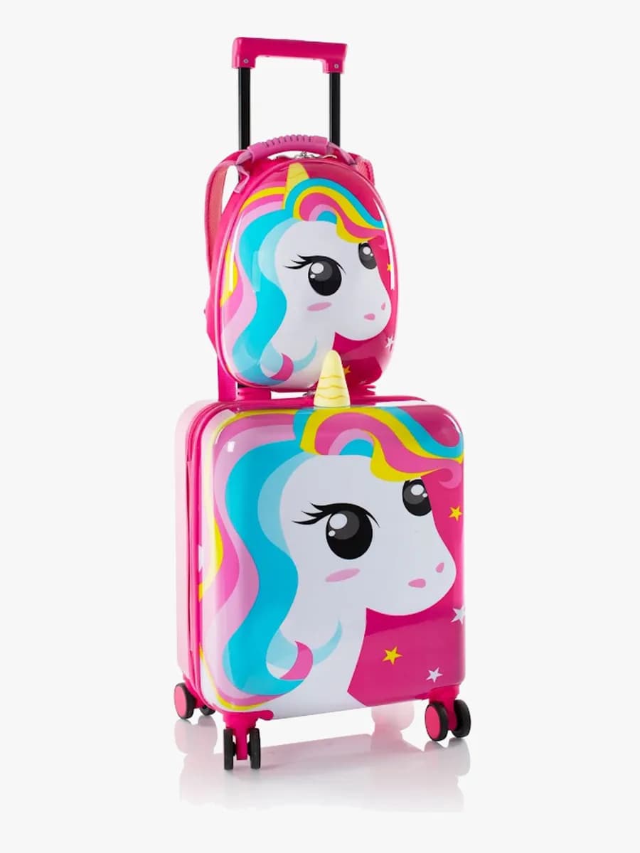 Heys Super Tots Set Resväska &  Ryggsäck, Unicorn