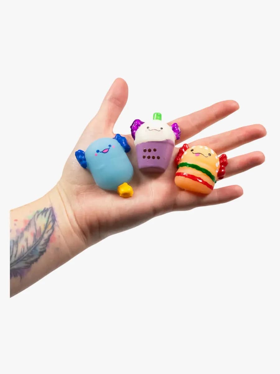 HGL Sn-Axolotl Mochi Squishies 12-Pack
