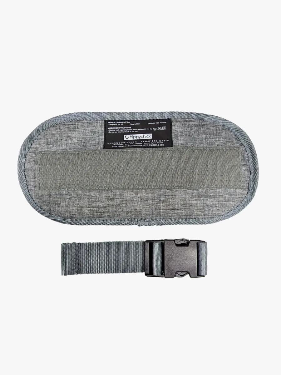 Hippychick Hipseat Förlängningsbälte, Denim Grey