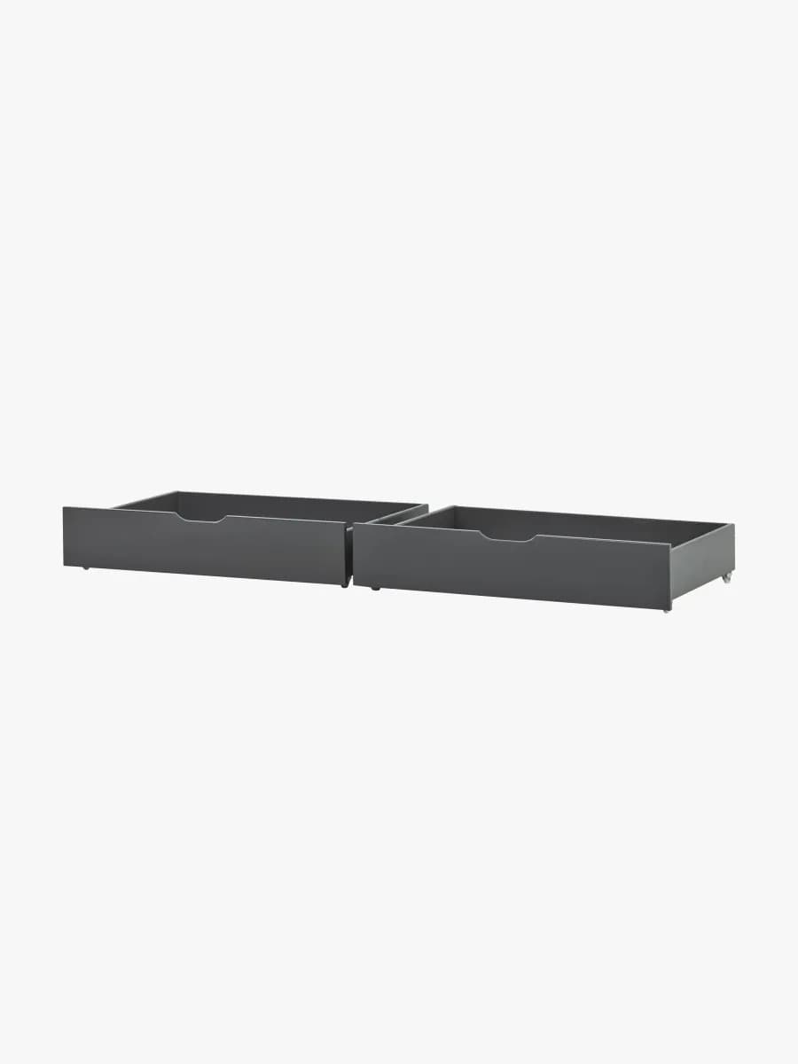 Hoppekids Sänglåda 2 pack, Smoked Pearl
