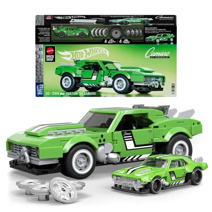 Hot Wheels Brick Shop Speed Series 1968 Camaro