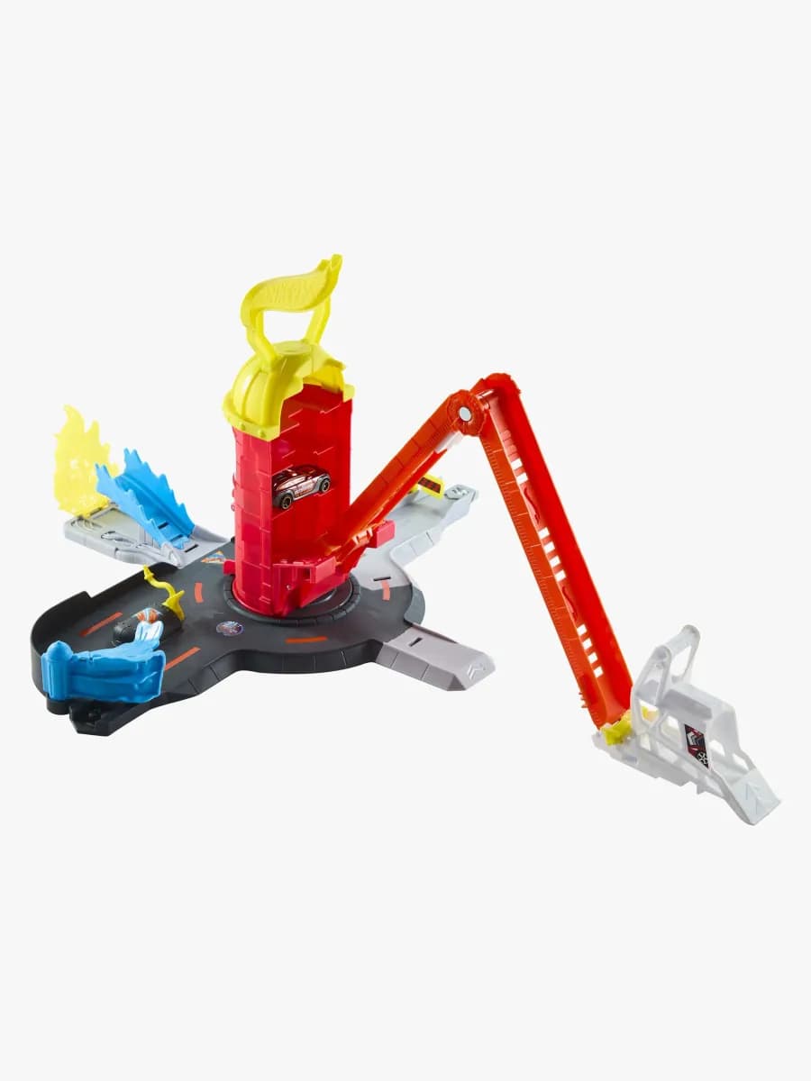 Hot Wheels City Brandstation Super Fire Station Rescue