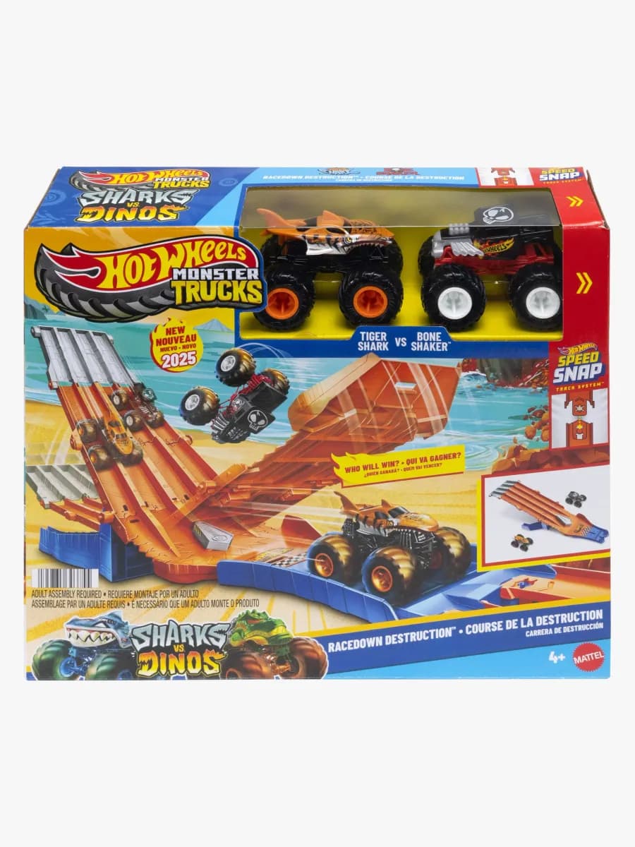 Hot Wheels Monster Trucks Racedown Demolition Bilbana