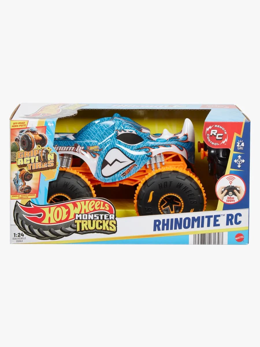 Hot Wheels Radiostyrd Bil Monster Trucks Rhinomite