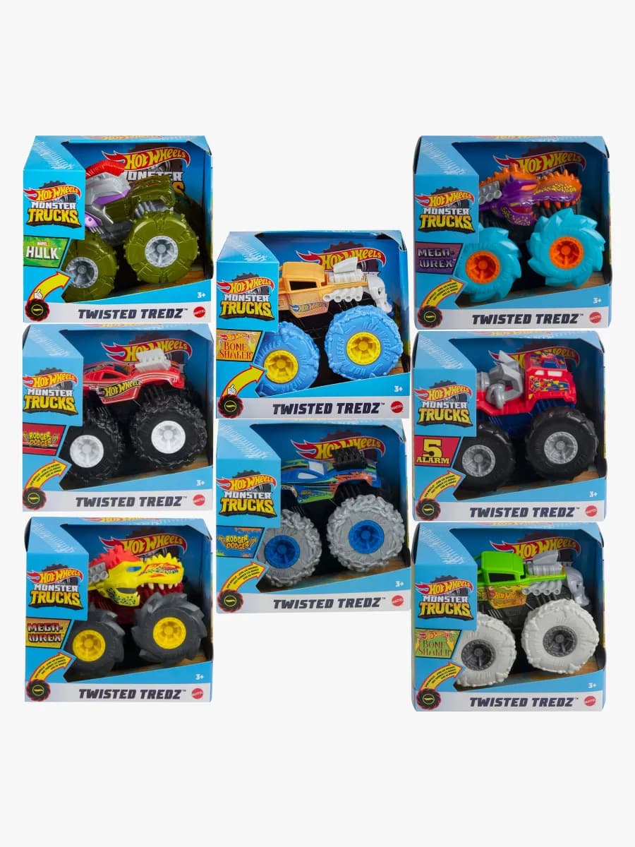 HotWheels Monstertruck 1:43 Rev Tredz Blandad